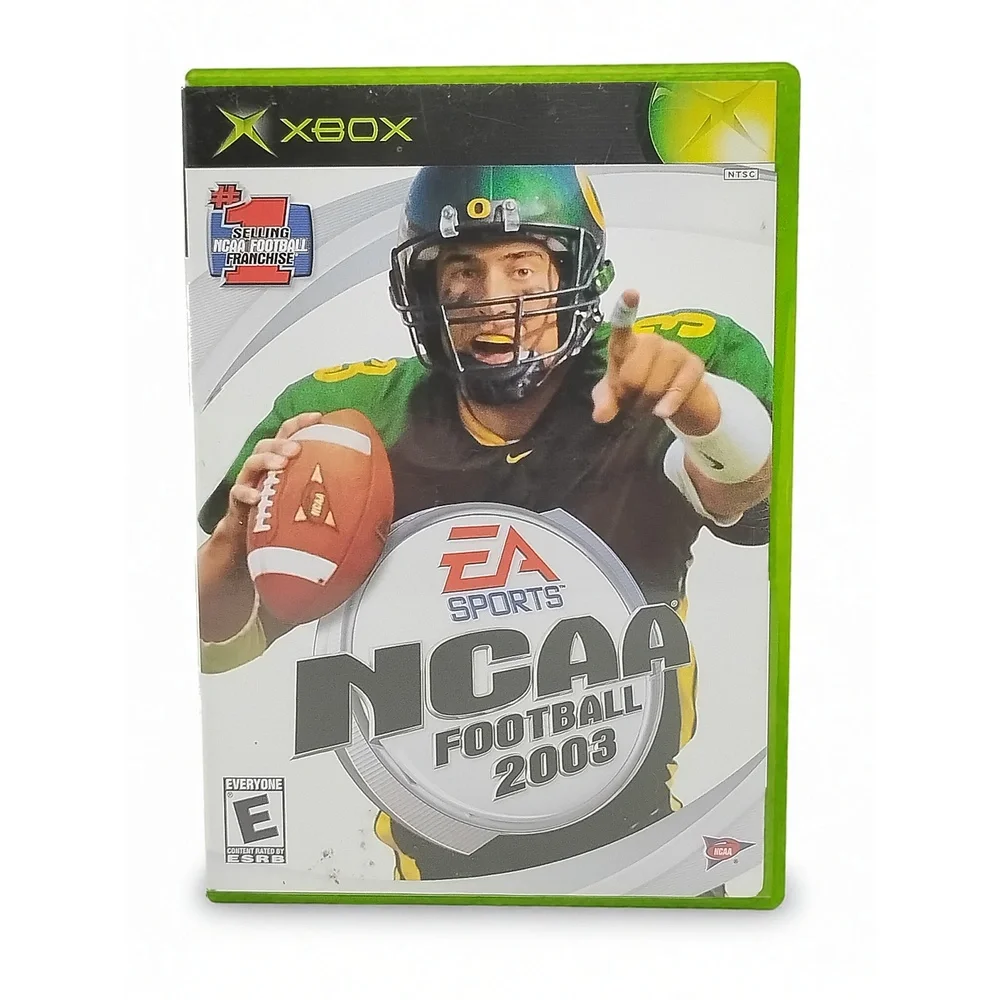 Vintage 2002 EA Sports NCAA Football 2003 Xbox CIB Original Microsoft Game Disc